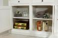 Buffet 3 portes 3 tiroirs Isaac, ralis en Chne massif de style Directoire Finition Bi-color 