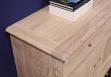 Buffet 3 portes 3 tiroirs Valentin, ralis en Chne massif de style Directoire 