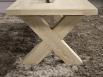 Table basse rectangulaire Jules réalisée en chêne de style Campagnard Finition Chêne Brossé 