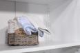 Armoire 2 portes coulissantes Julien, ralise en Chne de Ligne contemporaine Finition Chne Bross Ivoire