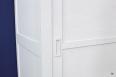 Armoire 2 portes coulissantes Julien, ralise en Chne de Ligne contemporaine Finition Chne Bross Ivoire