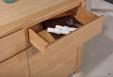 Buffet 3 portes Jean-Lin  ralis en Chne de Ligne contemporaine Finition chne Bross 
