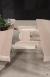 Table ronde Fabien ralise en Chne massif de style Louis Philippe Diamtre 120 cm + 2 allonges de 40 cm