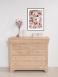 Commode 7 tiroirs Mathilde ralise en Chne Massif de style Louis Philippe