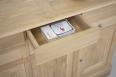 Buffet Hugo 3 portes 6 tiroirs, ralis en Chne Massif de style Louis Philippe