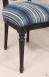 Chaise Simon ralise en Chne Massif de style Louis XVI Finition Bross Noir Us