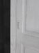 Armoire 2 portes Jean-Baptiste en Chne Massif portes coulissantes, de style Louis Philippe Finition Chne Bross Gris
