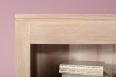 Bibliothque Collection Nature ralise en chne massif 4 tagres Finition Chne Brosse