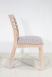 Chaise Florian ralise en chne massif Ligne contemporaine Assise Tissu Elastron Bristol Purple