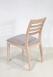 Chaise Florian ralise en chne massif Ligne contemporaine Assise Tissu Elastron Bristol Purple