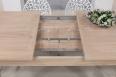 Table Rectangulaire Loc ralise en Chne Massif 160*100 + 2 allonges de 40 cm 