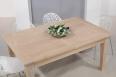Table Rectangulaire Loc ralise en Chne Massif 160*100 + 2 allonges de 40 cm 