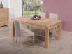 Table de repas rectangulaire 160X100 Tho ralise en Chne Ligne Contemporaine