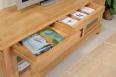 Meubles TV 16/9eme Mathilde ralis en Chne Massif de style Louis Philippe  Longueur 180 cm