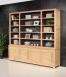 Bibliothque 2 corps Jules ralise en Chne de style contemporain