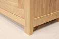 Bibliothque 2 corps Jules ralise en Chne de style contemporain