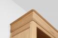 Bibliothque 2 corps Matthieu , ralise en Chne de style Louis Philippe LONGUEUR 240 cm Finition chne bross naturel