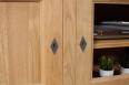 Meuble TV Damien ralis en Chne de style Directoire Longueur 2.00 mtres 