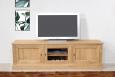 Meuble TV Damien ralis en Chne de style Directoire Longueur 2.00 mtres 