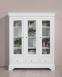 Bibliothque 3 portes Hugo ralise en Chne Massif de style Louis Philippe