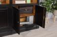 Bibliothque 6 portes Nal ralise en Chne Massif de style Directoire A/chelle 