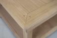 Table basse carre Bruno en Chne de style Louis Philippe Tiroir de chaque ct 80x80 SEULEMENT 1 DISPONIBLE