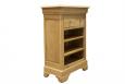 Bibus Charlotte ralis en Chne Massif de style Louis Philippe Finition Chne Bross Naturel 