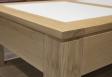 Table basse rectangulaire ralise en Chne de ligne contemporaine SEULEMENT 1 DISPONIBLE
