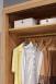 Armoire 2 portes coulissantes Julien, ralise en Chne de Ligne contemporaine