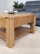 Table basse Jean-Gabriel ralise en chne e ligne Contemporaine