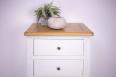 Chiffonnier 5 tiroirs Vincent, ralis en Chne Massif de style Campagnard