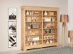 Bibliothque Simon ralise en Chne massif de style Louis Philippe Longueur 200 cm 
