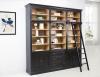 Bibliothque Oliver ralise en Chne Massif de style Directoire 