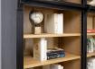 Bibliothque Oliver ralise en Chne Massif de style Directoire 