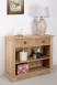 Meuble d'appoint Jacob ralis en Chne de style directoire Finition Chne Bross patin 