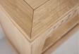 Meuble d'appoint Jacob ralis en Chne de style directoire Finition Chne Bross patin 
