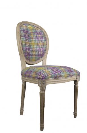 Chaise Simon ralise en Chne Massif de style Louis XVI Finition Chne Bross BONNE AFFAIRE SEULEMENT 3 DISPONIBLES