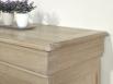 Secrtaire Jules ralis en Chne massif de style Louis Philippe FINITION CHENE BROSSE BLANCHI