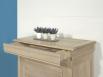 Secrtaire Jules ralis en Chne massif de style Louis Philippe FINITION CHENE BROSSE BLANCHI