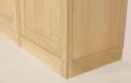 Buffet 3 portes 3 tiroirs Gaspard, ralis en Chne massif de style Directoire