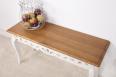 Table d'appoint ou console  ralis en chne de style Campagne SEULEMENT 1 DISPONIBLE