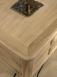 Table Bar Jules ralise en Chne de style Louis Philippe Finition Chne Bross Naturel