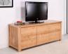 Meuble TV 16/9me Jean Lin ralis en chne massif Contemporain 