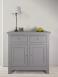 Buffet 2 portes 2 tiroirs Pierre, ralis en Chne Massif de style campagnard Finition Chene Bross