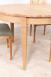 Table ovale Sbastien 200*120 ralise en Chne Massif de style Directoire avec 2 allonges incorpores de 40 cm 