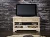 Meuble TV Paul 16/9eme ralis en Chne Massif de style Louis Philippe 