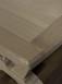 Table rectangulaire Monastre realise en chne 220*110 + 2 allonges de 45 cm Finition Bross Blanchi