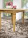 Table ovale  volets 135x110 ralise en Chne Massif de style Louis Philippe 4 allonges de 40 cm