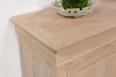 Buffet 2 portes 2 tiroirs Laura ralis en Chne Massif de style Louis Philippe 130 de large 