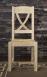 Chaise Olivier ralise en Chne massif de style Campagnard Finition Chne Bross 